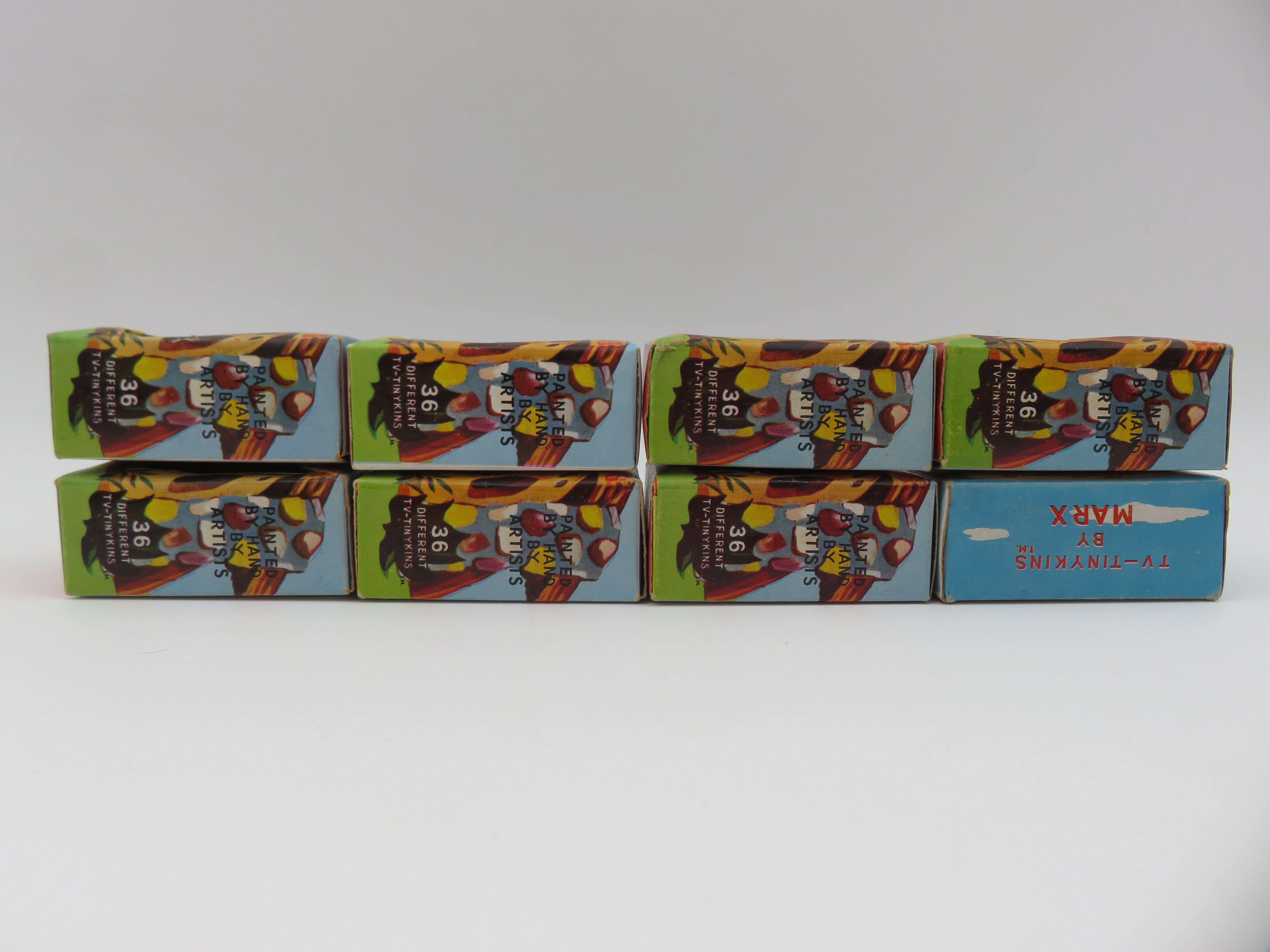 VINTAGE TV-Tinykins Flintstones Figure Lot of (8) - Louis Marx & Co./Marx Toys (1961) Collectibles